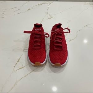 NOBULL RED ALERT KNIT RUNNER SNEAKER RED 8 RED WOMEN